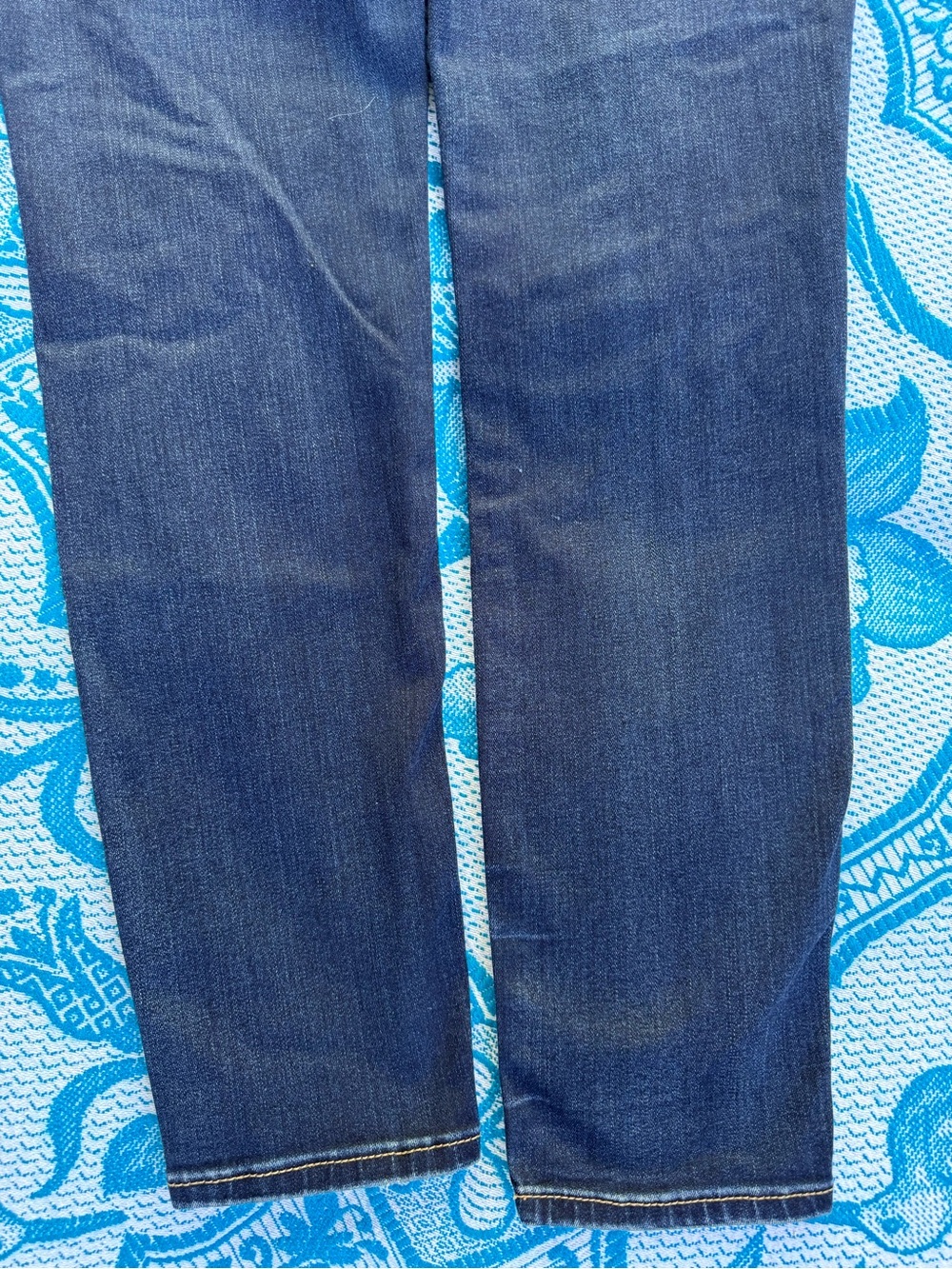 American Eagle Super Stretch Dark Wash Jegging Size 12 Regular Skinny Jeans - Picture 8 of 13